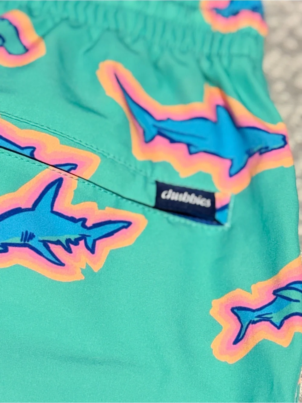 Chubbies /// Mens The Apex Swimmers 5.5” Stretch Swim Trunks - Size Medium